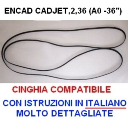 Encad cinghia belt plotter - x,