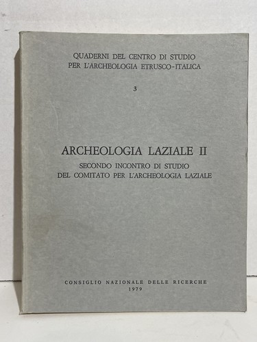 Archeologia laziale aa vv - archeologia, ii