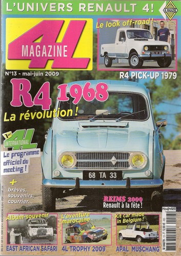 Magazine renault 4 - magazine, 13