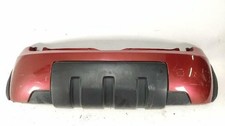 Paraurti Posteriore Fiat Panda 4x4 2003-2011 Rosso. Difetto Piccole Ammaccature