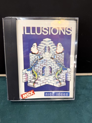 Jeu cassette msx illusions - jeu,