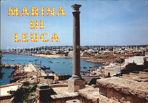 Marina leuca colonna romana - leuca,