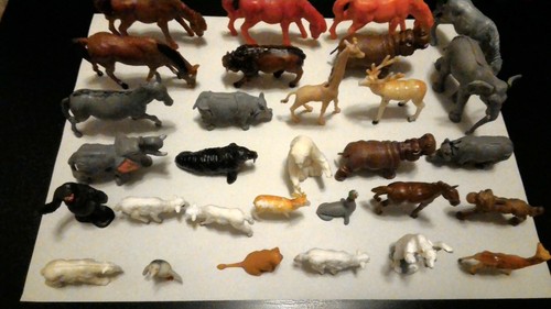 Animali plastica anni 60 - plastica,