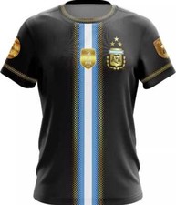 CAMISETA ARGENTINA MESSI NERO