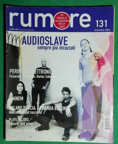 Rivista rumore audioslave - rivista, audioslave-