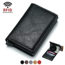 Portafoglio Uomo Pelle Pu Slim