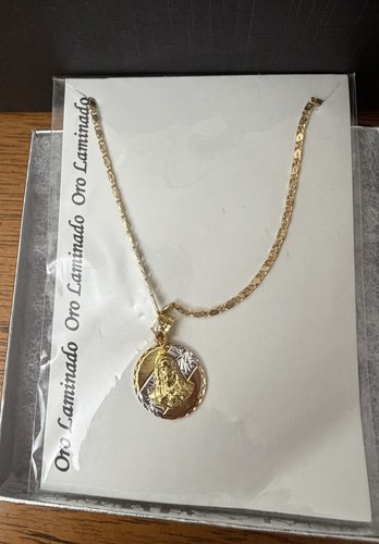 Oro laminato cadena - cadena, dije