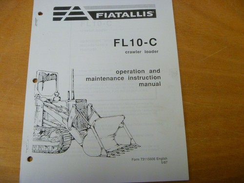 Fiat allis fl10 manuale - fiat-allis,