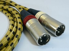 2X1,50 Metri Cavo XLR Vintage Per Studer A725 A727 A729 A730 D730 D731 D740