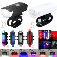 Luce bici usb - ricaricabile, led