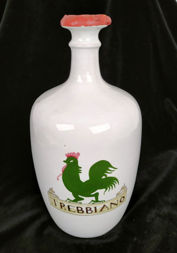 Fiasco vino trebbiano ceramica - vino,