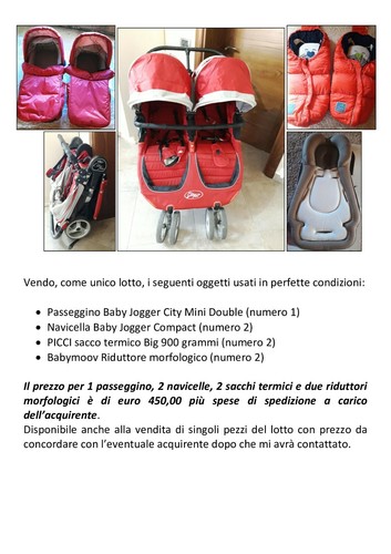 Passeggino baby jogger city - passeggino,
