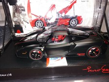 1:18 BBR Ferrari Enzo Matt Black-Gloss Black Stripe - Special Edition - HE180046
