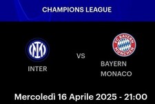BIGLIETTI INTER BAYERN MONACO