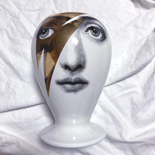 Vaso fiori fornasetti tema - vaso,