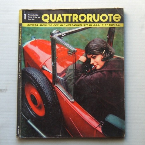 Rivista quattroruote gennaio - rivista,
