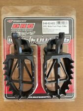 HONDA CRF 250 L CRF 250 M 2012-2021 DRC PIEDINI ULTRA LARGHI POGGIAPIEDI MEDI 