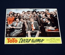 TOTò TERZO UOMO fotobusta poster Tieri Marzi Campanini Processo Trial L7