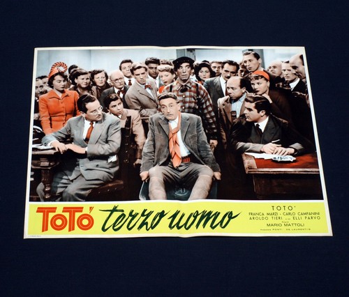 Toto terzo uomo fotobusta - uomo,