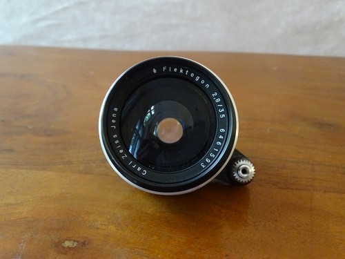 Obiettivo carl zeiss flektogon - obiettivo,