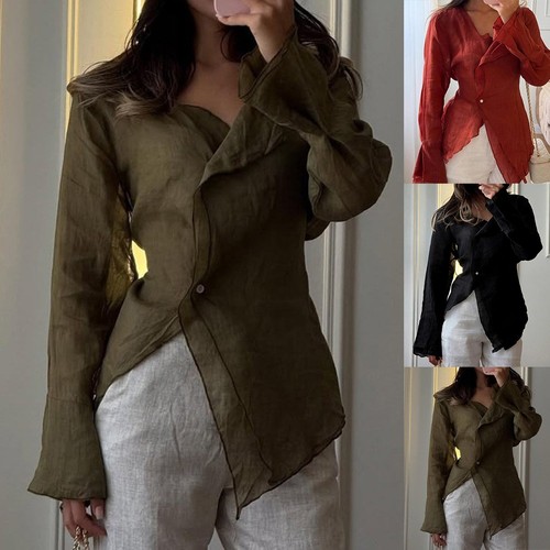 Camicetta donna scollo v - donna, a