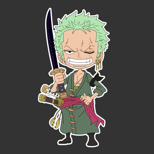 Piccolo zoro triple katana - zoro,
