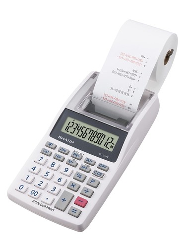 Calcolatrice tavolo sharp - calcolatrice,