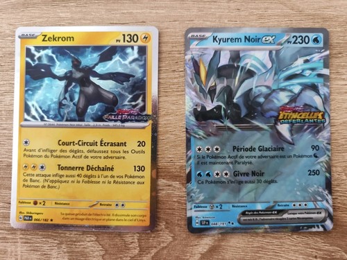 Carte pokemon kyurem noir - pokemon,