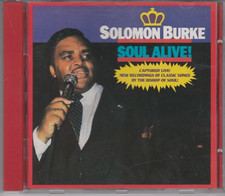 CD Solomon Burke ‎– Soul Alive! / Germany / NO BARCODE / Zensor 48054 / 1988