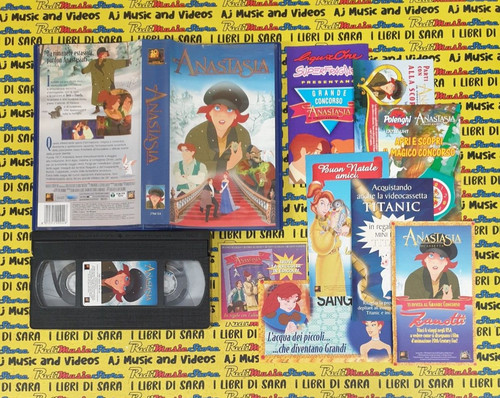 Vhs film anastasia 1998 - film,