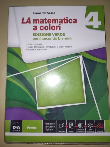 Matematica colori 4 - la, a