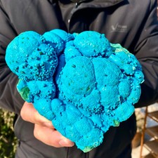 3,9 libbre rara gemma cristallo crisocolla/malachite naturale bella energia