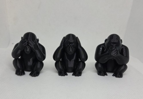 Statuette scimmie stampante - 3,
