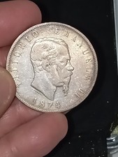 5 Lire 1874 ARGENTO MARENGO