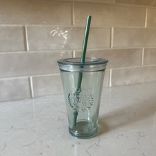 Starbucks recycled glass - recycled,