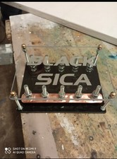 PORTAFUSIBILI FUSIBILIERA SDOPPIATORE DI CORRENTE ANL CAR AUDIO HI-FI BARRA RAME