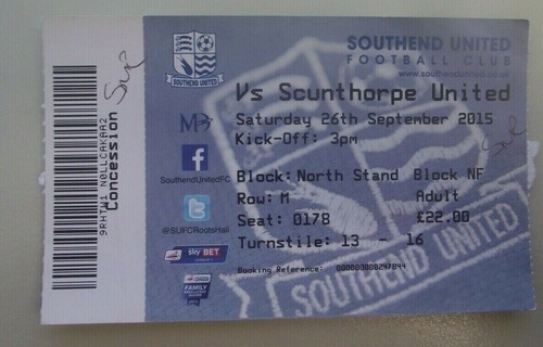 2015 southend united v - 2015-16,