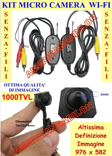 Micro telecamera camera - micro,