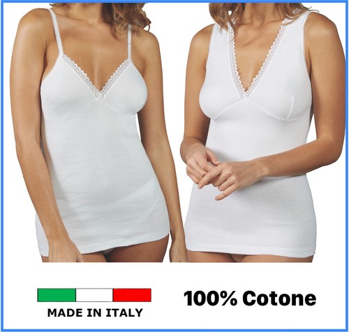 Canottiera con reggiseno