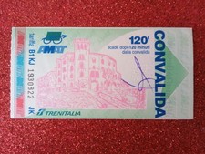 Biglietto Amat Trenitalia - Concorso fotografico trasporto pubblico Palermo 2008