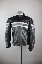 SUOMY GIUBBINO MOTOCICLISTA UOMO 52 BIKERS MAN VINTAGE JACKET PROTEZIONI PELLE