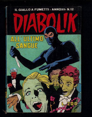 Diabolik xii all - n.12, all'ultimo