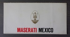 Brochure vendita MASERATI