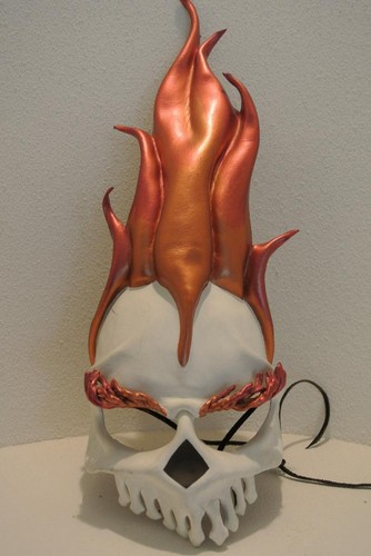 Maschera ghost rider skull - maschera,
