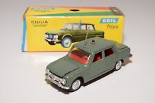 TT 1:43 EDIL TOYS 5 ALFA ROMEO GIULIA POLICE VN MINT BOXED RARO!!!
