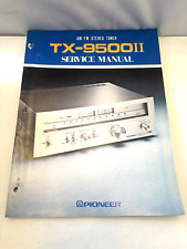 Pioneer TX-9500II Sintonizzatore Stereo AM/FM Manuale di Servizio Vintage Originale OEM RARO