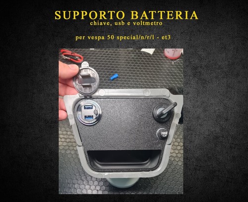 Supporto batteria 12v - supporto,