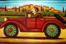 Salvo Lombardo olio su tela cm