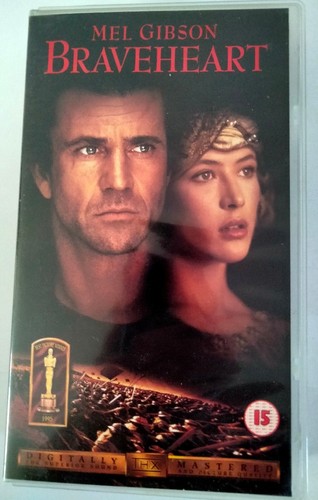 Fox vhs video braveheart mel - fox,