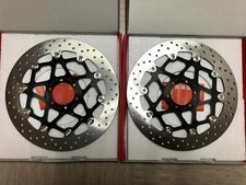 2 dischi freno anteriori Brembo 78B40870 per Ducati M 1000 Monster S i.e. Scuro